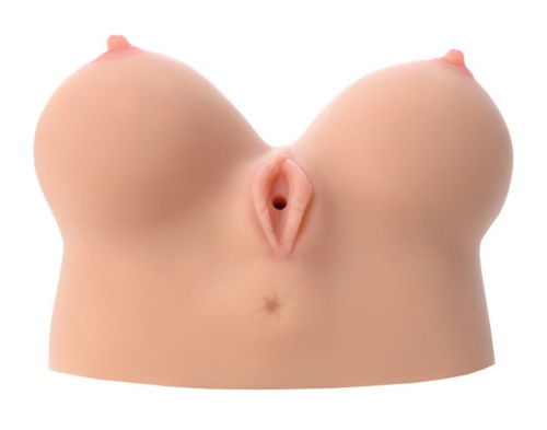 Полуторс Juliana Breast в виде груди с вибровагиной фото 2
