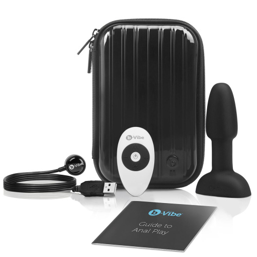 Чёрная анальная пробка с римминг-эффектом RIMMING PETITE - 12,4 см. Чёрная анальная пробка с римминг-эффектом RIMMING PETITE - 12,4 см.