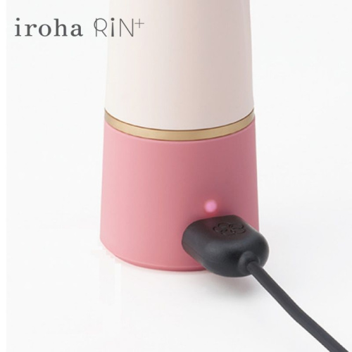 Нежно-розовый вибратор с шаровидной мягкой головкой IROHA Rin+ Sango - 16 см. фото 3