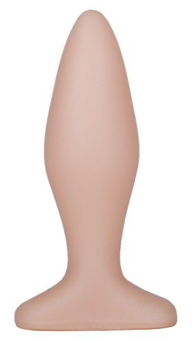 Телесный анальный плаг - 11,5 см. Телесный анальный плаг - 11,5 см.