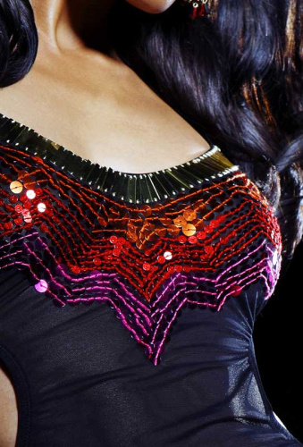 Эффектный комплект Carmen: топ и трусики фото 2