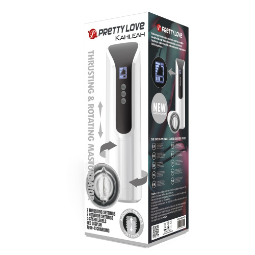 Мастурбатор с вибрацией и ротацией Kahleah фото 2 Мастурбатор с вибрацией и ротацией Kahleah фото 2