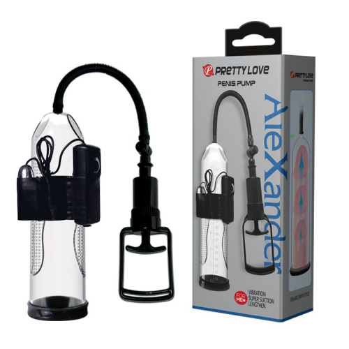 Прозрачная вакуумная помпа с вибрацией AleXander фото 2