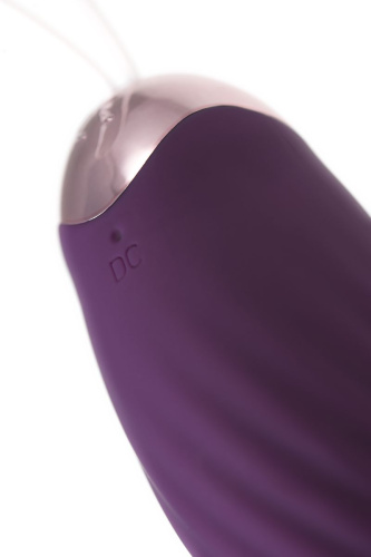 Фиолетовое виброяйцо с имитацией фрикций Bumpy фото 9
