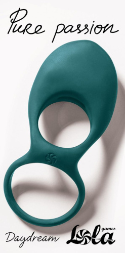 Зеленое эрекционное виброкольцо Daydream Зеленое эрекционное виброкольцо Daydream