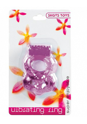 Вибрирующее эрекционное кольцо с шипами фото 2