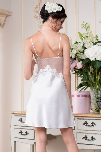 Стильная сорочка Eva с кружевным декором фото 2