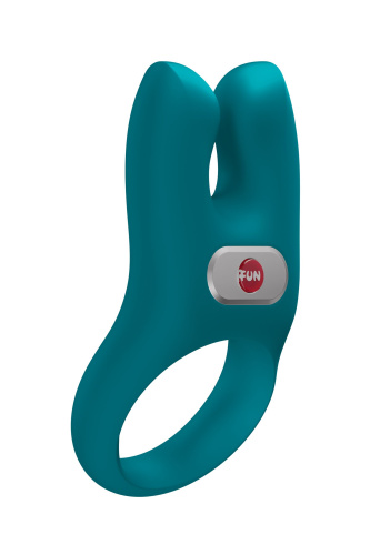 Зеленое эрекционное виброкольцо Nos фото 3