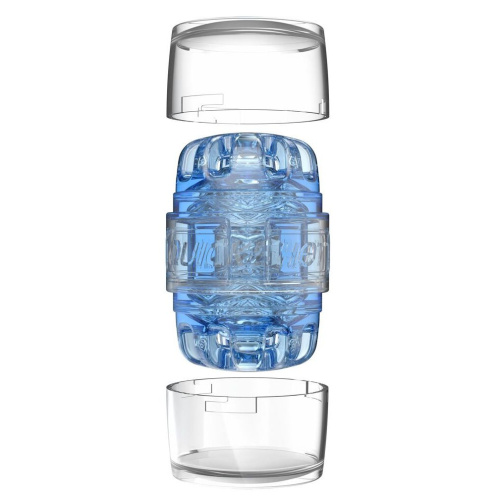 Мастурбатор Fleshlight Quickshot Turbo Blue Ice фото 5