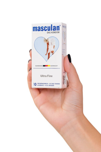 Особо тонкие презервативы Masculan Ultra Fine - 10 шт. фото 3
