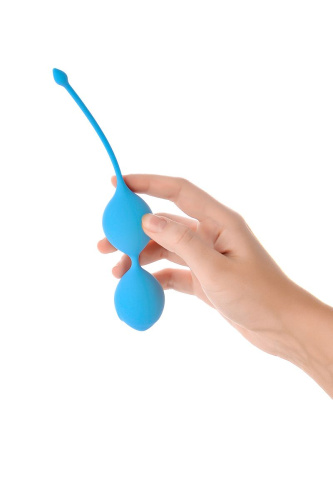 Голубые вагинальные шарики Toyfa A-toys фото 6