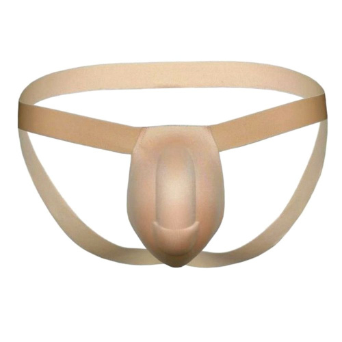 Мужской пуш-ап вкладыш бежевого цвета