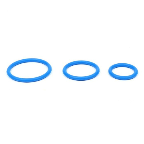 Набор из 3 синих эрекционных колец «Оки-Чпоки» фото 5