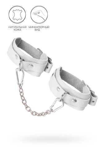 Белые мини-оковы со скруглёнными углами фото 2 Белые мини-оковы со скруглёнными углами фото 2