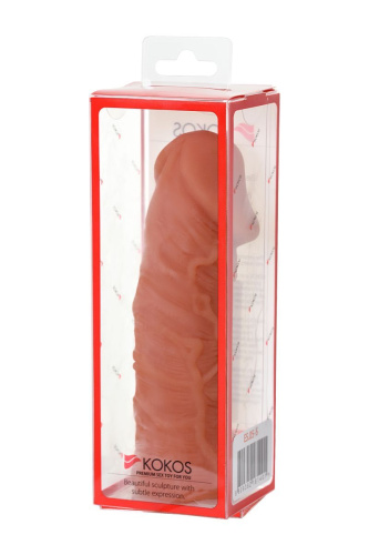Насадка фаллического вида с венками Extreme Sleeve 005 M-size - 14,7 см. фото 3