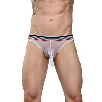 Сексуальные сетчатые трусы-джоки с кармашком Сексуальные сетчатые трусы-джоки с кармашком