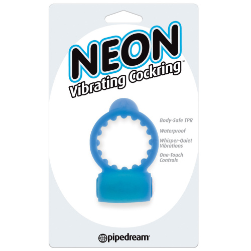 Виброкольцо Neon Blue фото 2