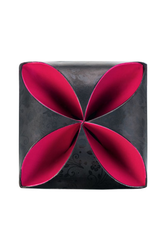 Серебристая анальная втулка с белым заячьим хвостом фото 5