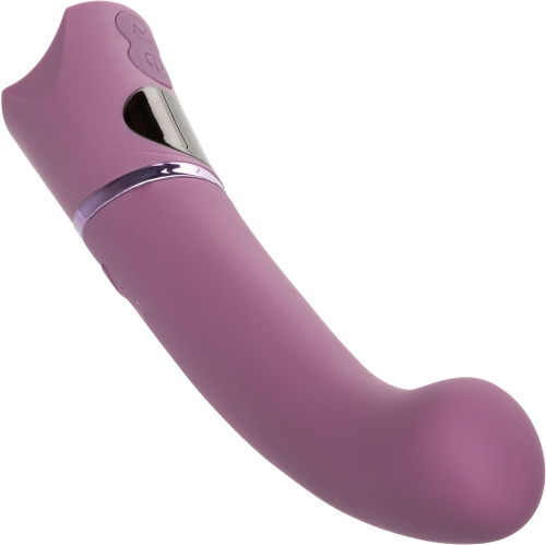 Сиреневый вибромассажер Orgasmatron Digital G-Wand - 19,7 см. фото 4