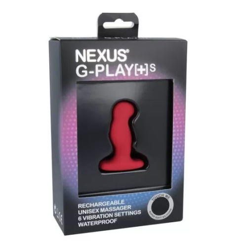 Красная вибровтулка Nexus G-Play+ S фото 3