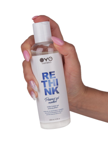 Увлажняющий гель на водной основе с пролонгирующим эффектом OYO Personal Gel Menthol - 200 мл. фото 4