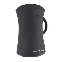 Черный вибромастурбатор с гироскопом Gyro Stroke