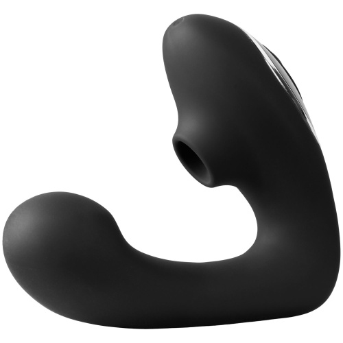 Черный вибратор Greedy Girl Duet Черный вибратор Greedy Girl Duet