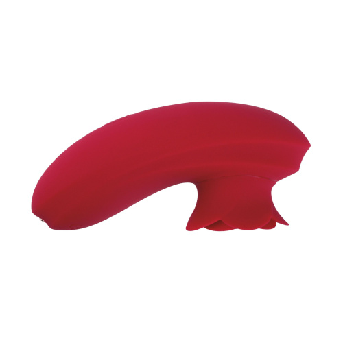 Вакуумный стимулятор клитора с рабочей частью в форме бутона фото 2