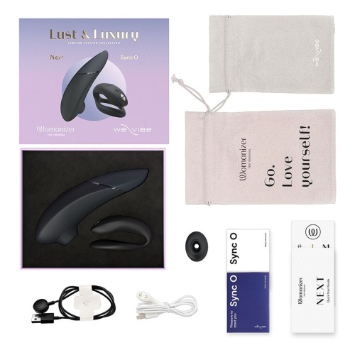 Набор Lust & Luxury: Womanizer Next и We-Vibe Sync O фото 3 Набор Lust & Luxury: Womanizer Next и We-Vibe Sync O фото 3