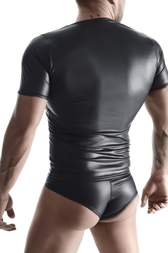 Мужская футболка с эффектом wetlook фото 2