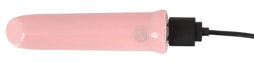 Розовая вибропуля Shaker Vibe - 10,2 см. фото 6
