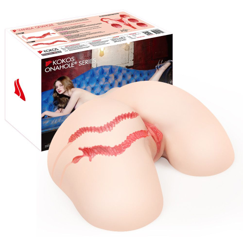 Мастурбатор-полуторс с двойным слоем материала Vanilla Onahole Мастурбатор-полуторс с двойным слоем материала Vanilla Onahole