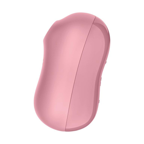 Розовый вакуум-волновой вибростимулятор Cotton Candy фото 4