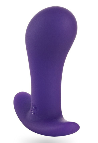 Фиолетовая анальная пробка Bootie S - 7,5 см. фото 4