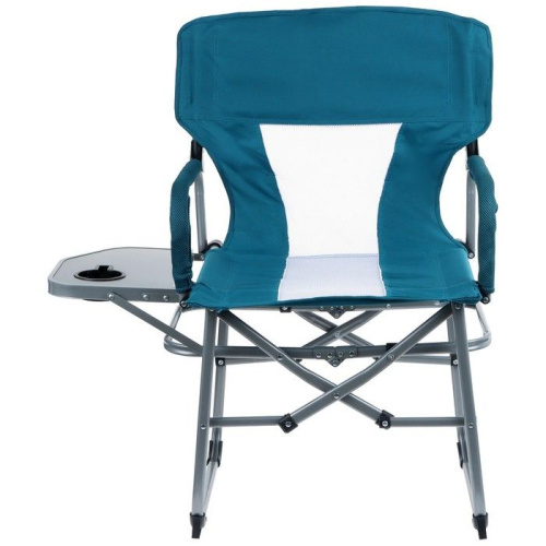 Бирюзовое туристическое кресло Maclay со столиком (57х50х94 см) фото 5