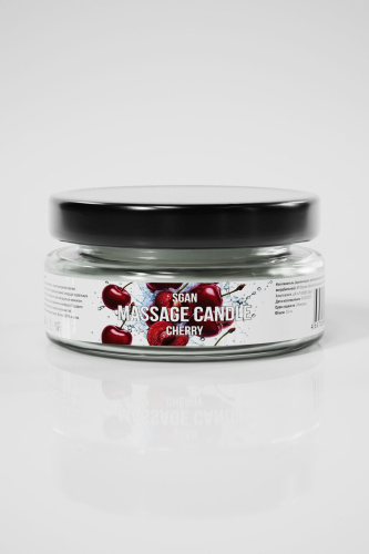 Массажная свеча «Спелая вишня» - 50 мл. фото 2 Массажная свеча «Спелая вишня» - 50 мл. фото 2