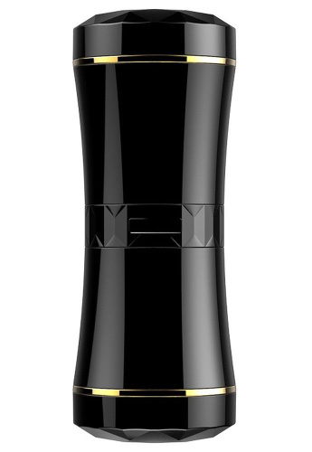 Двусторонний мастурбатор в колбе - вагина и анус