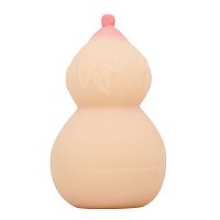 Телесный мастурбатор с соском Calabash