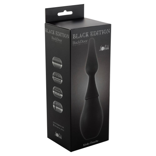 Чёрный анальный душ Kinky Douche фото 2 Чёрный анальный душ Kinky Douche фото 2
