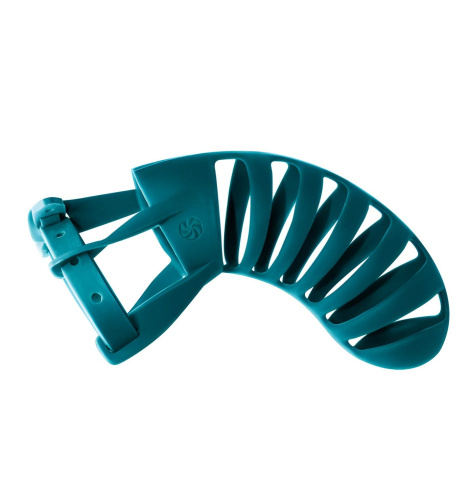 Мужской пояс верности зеленого цвета Romello