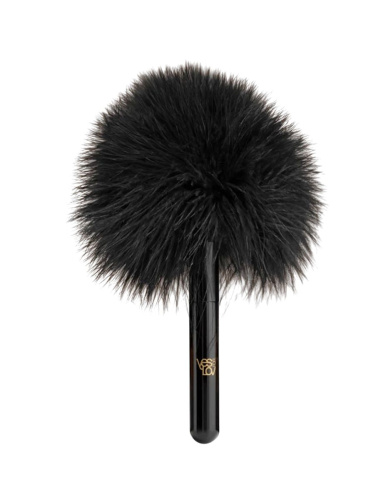 Черная перьевая кисточка с гладкой ручкой Caressing Feather Черная перьевая кисточка с гладкой ручкой Caressing Feather