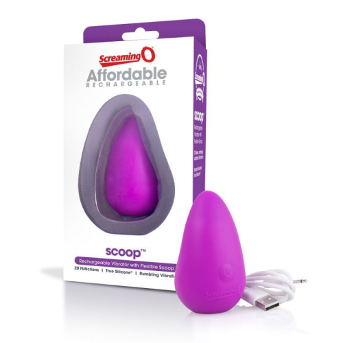 Клиторальный вибростимулятор Affordable Rechargeable Scoop фото 4