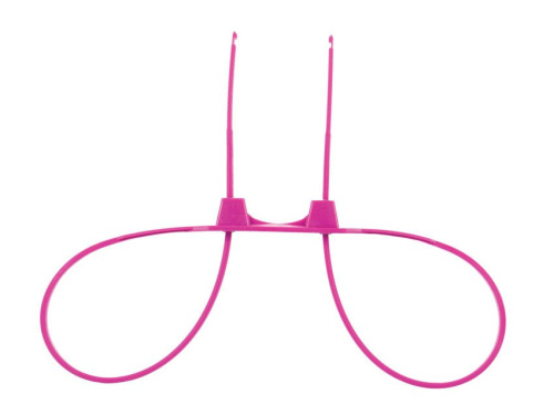 Розовые пластиковые наручники Zip Tie Cuffs Розовые пластиковые наручники Zip Tie Cuffs