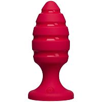Красная анальная пробка The Blast - 11,9 см.