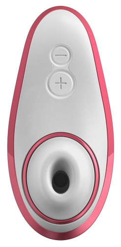 Розовый бесконтактный клиторальный стимулятор Womanizer Liberty фото 2