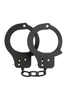 Чёрные наручники Metal Cuffs