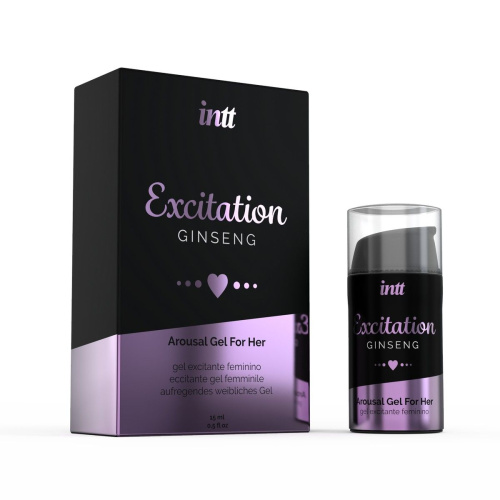 Женский возбуждающий интимный гель Excitation Ginseng - 15 мл. фото 2