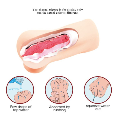 Компактный мастурбатор-вагина с эффектом смазки фото 5