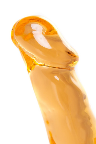 Оранжевый леденец в форме пениса со вкусом аморетто фото 7