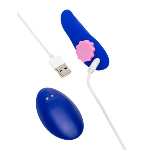 Синий вибратор в трусики с пультом ДУ Party фото 6 Синий вибратор в трусики с пультом ДУ Party фото 6